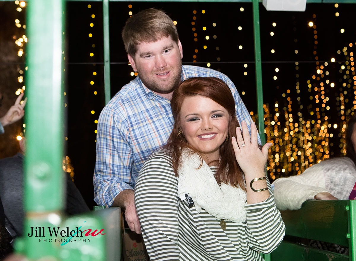 Fantasy Lights Proposal Photographer Jill Welch Photography